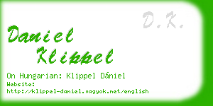 daniel klippel business card